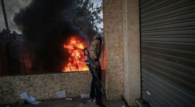 Libya ordusundan Sirte yakınlarında Hafter milislerine hava operasyonu