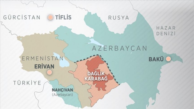 Azerbaycan ve Ermenistan dışişleri bakanları, &#039;Dağlık Karabağ&#039; sorununu görüştü
