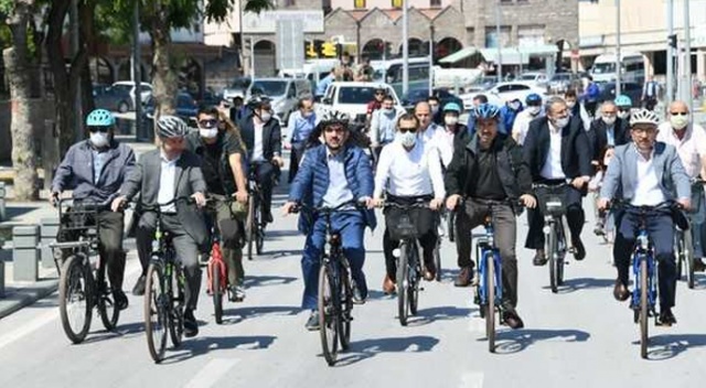 Bisiklet şehri Konya Türkiye&#039;ye örnek oluyor
