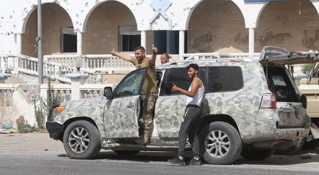 Libya ordusu, Terhune vilayet merkezini kontrol altına aldığını duyurdu