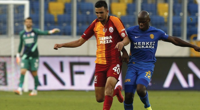 Ankaragücü, evinde Galatasaray&#039;ı 1-0 mağlup etti