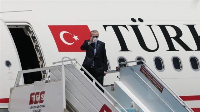 Cumhurbaşkanı Erdoğan Katar&#039;da