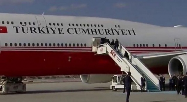 Cumhurbaşkanı Erdoğan, Katar&#039;dan yurda döndü