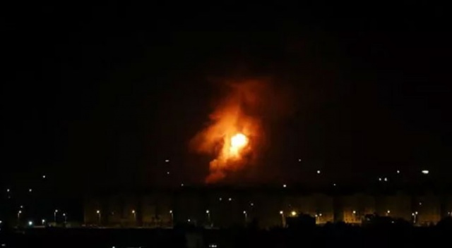 İşgalci İsrail, Gazze&#039;ye hava saldırısı düzenledi