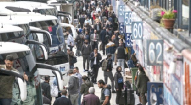 İstanbul&#039;dan Anadolu&#039;ya her gün 1.150 otobüs
