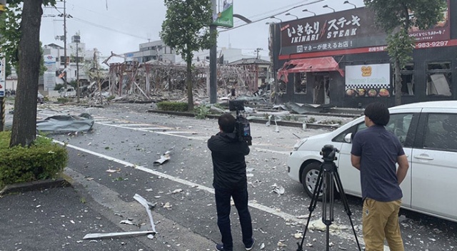 Japonya’da restoranda patlama: 1 ölü, 18 yaralı