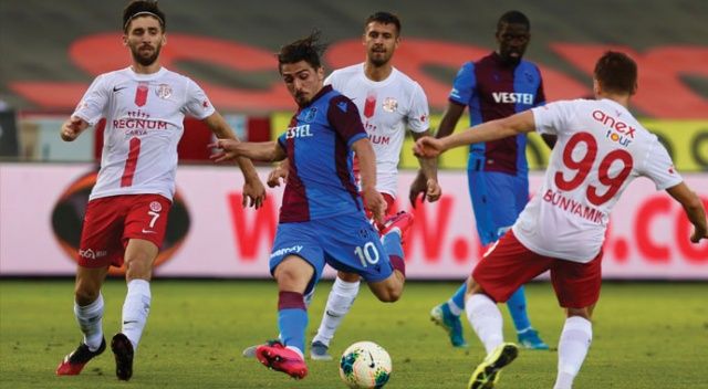 Trabzonspor, evinde Antalyaspor ile 2-2 berabere kaldı