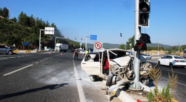 Ula’da kaza: 5 yaralı
