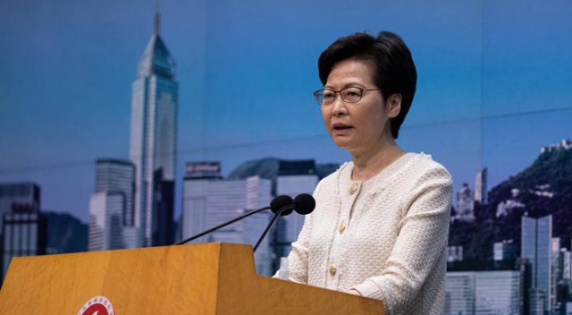 ABD’den Hong Kong Lideri Carrie Lam’a ekonomik yaptırım kararı