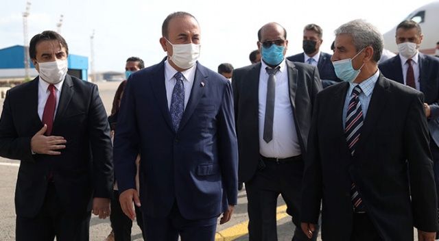 Dışişleri Bakanı Çavuşoğlu Libya&#039;da