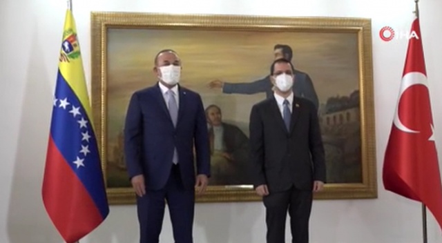 Dışişleri Bakanı Çavuşoğlu Venezuela&#039;da
