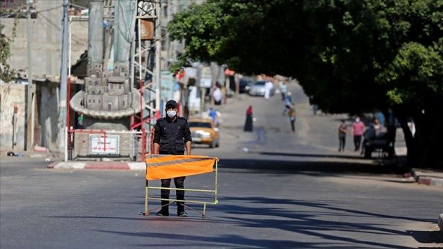 Gazze&#039;de Covid-19 önlemleri kapsamında sokağa çıkma yasağı uzatıldı