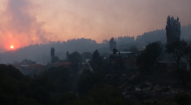Manisa’daki orman yangını yeniden başladı