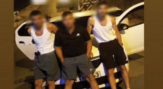Çaldıkları otomobille “TikTok” videosu çeken hırsızlar yakalandı