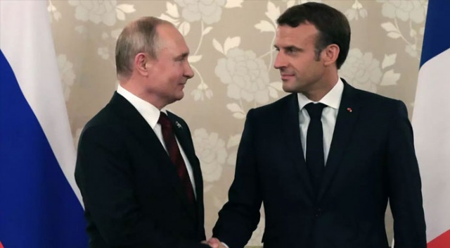 Fransa&#039;da Macron-Putin görüşmesinin içeriğini paylaşan gazeteler hakkında soruşturma