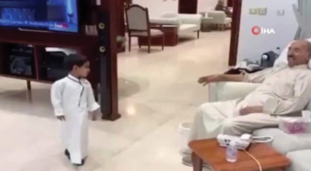 Hayatını kaybeden Kuveyt Emirinin torunuyla son görüntüsü paylaşıldı