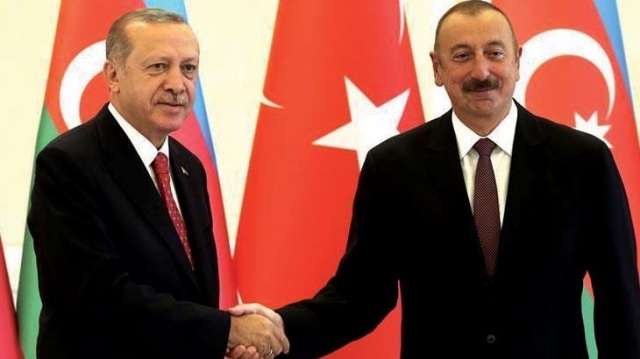 İlham Aliyev&#039;den Cumhurbaşkanı Erdoğan&#039;a teşekkür