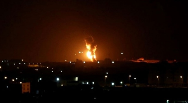İsrail, Gazze&#039;de Hamas&#039;a ait noktaları vurdu