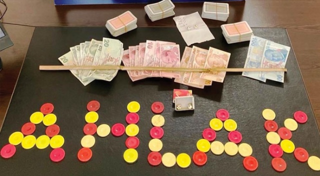 Kütahya’da kumar operasyonunda 18 gözaltı