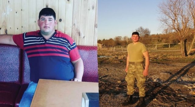 Askere gidebilmek için 3 ayda 61 kilo verdi