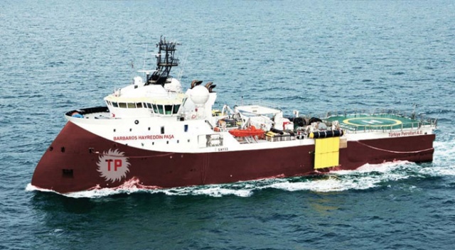 Barbaros Hayreddin Paşa gemisi için Akdeniz&#039;de NAVTEX ilan edildi