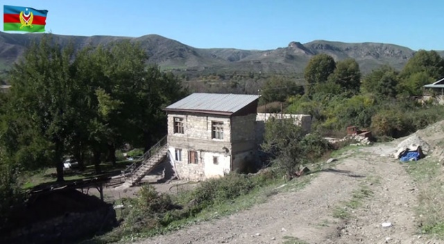 Ermenistan&#039;ın işgalinden kurtarılan köyler görüntülendi