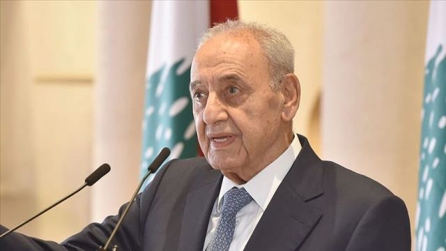 Lübnan Meclis Başkanı: İsrail&#039;le sınırları belirleme müzakereleri için anlaşmaya varıldı