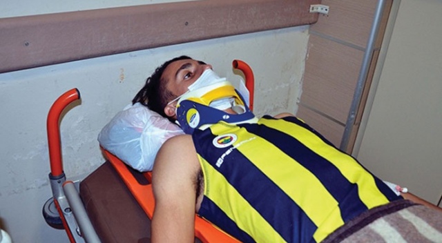 Milli atlet İbrahim Karateker&#039;e otomobil çarptı