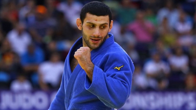 Milli judocu Vedat Albayrak&#039;tan Macaristan&#039;da altın madalya