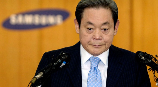 Samsung&#039;un Yönetim Kurulu Başkanı Lee hayatını kaybetti