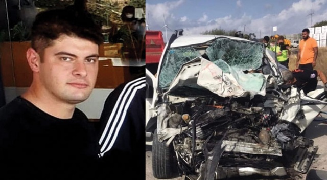 Yedek astsubay kazada hayatını kaybetti