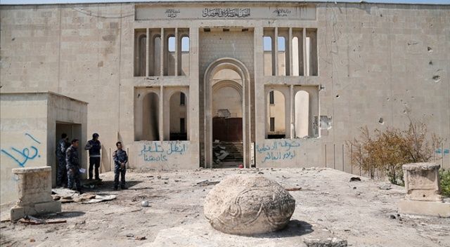 DEAŞ&#039;ın harabeye çevirdiği Musul müzesi 6 yıl aradan sonra yeniden kapılarını açtı