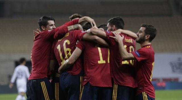 İspanya, Almanya&#039;yı 6 golle geçti | UEFA Uluslar Ligi&#039;nde gecenin sonuçları