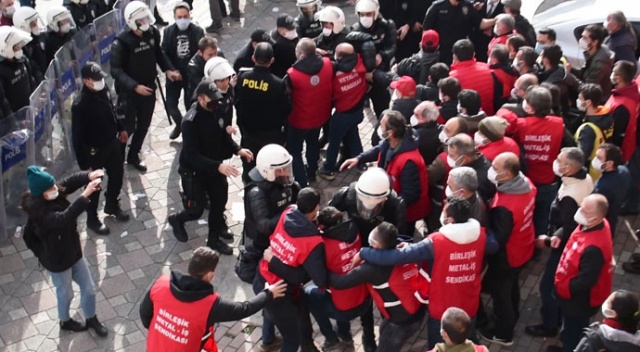 Kocaeli&#039;den Ankara’ya yürümek isteyen işçilere polis müdahalesi: 95 gözaltı