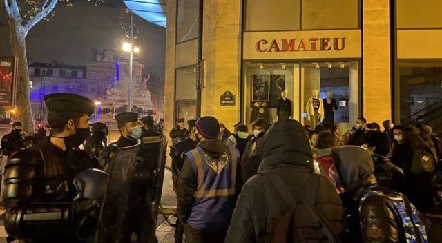 Paris&#039;te sığınmacılara yönelik gerçekleşen polis şiddetine soruşturma