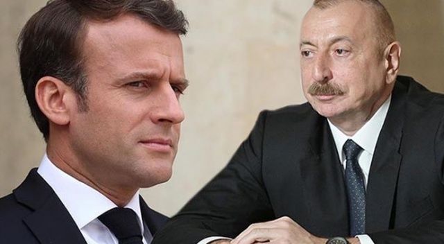 Aliyev&#039;den Macron&#039;a: Çok seviyorsanız Marsilya&#039;yı Ermenilere verin