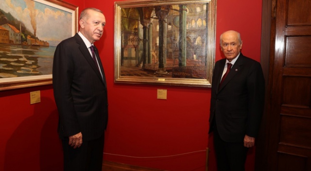 Cumhurbaşkanı Erdoğan, Resim ve Heykel Müzesi&#039;nin açılışında konuştu