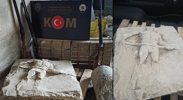 Köy evinden gladyatör steli çıktı