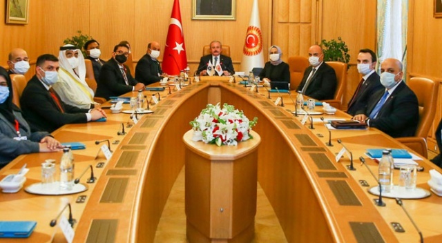 TBMM Başkanı Mustafa Şentop, APA Başkanlık divanı üyelerini kabul etti