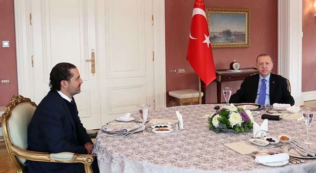 Cumhurbaşkanı Erdoğan, Saad Hariri&#039;yi kabul etti
