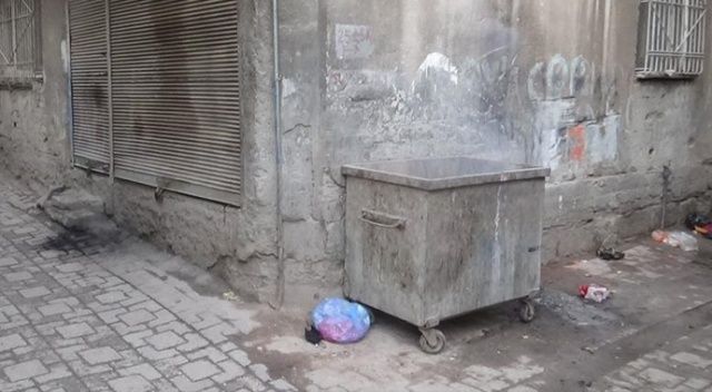 Diyarbakır’da vahşet! Temizlik görevlisi çöpte buldu