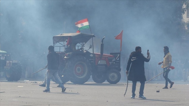 Hindistan&#039;da protestocu çiftçiler, 1 Şubat&#039;ta düzenlenecek parlamento yürüyüşünü iptal etti