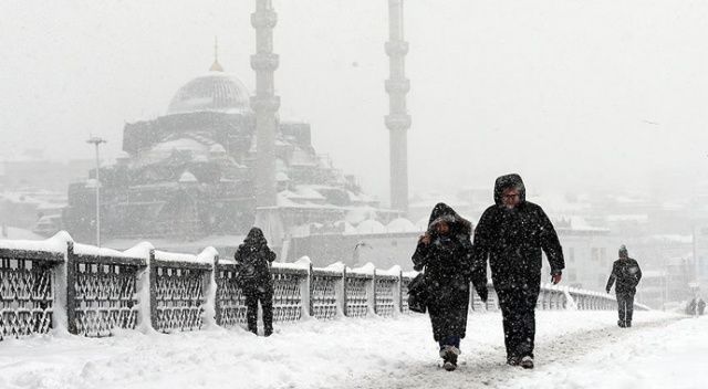 İstanbul’da kar yağışı yarın başlayacak