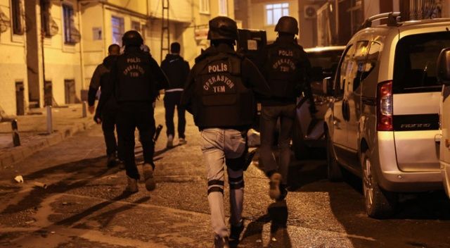 İstanbul&#039;da terör örgütü PKK&#039;ya operasyon