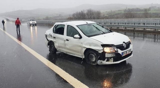 İzmir-İstanbul otobanında trafik kazası: 5 yaralı