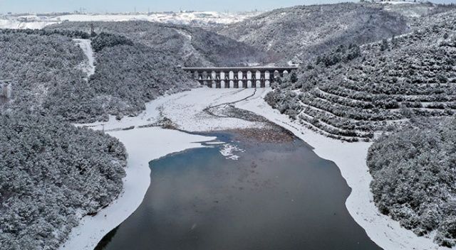 Kar yağışıyla İstanbul&#039;un barajlarındaki su seviyesini yüzde 30&#039;a yükseldi