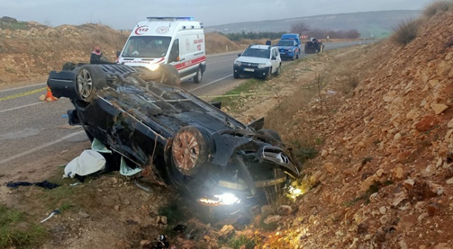Kilis’te feci kaza: 1 ölü, 4 yaralı