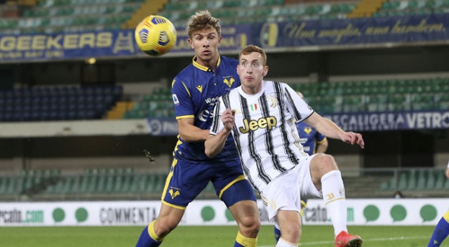 Hellas Verona ile Juventus 1-1 berabere kaldı