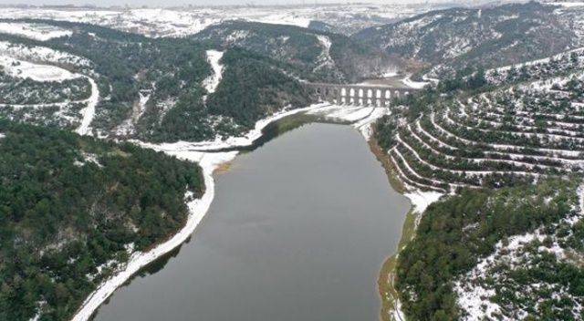İstanbul&#039;a su sağlayan barajlardaki doluluk oranı yüzde 49,16&#039;ya çıktı