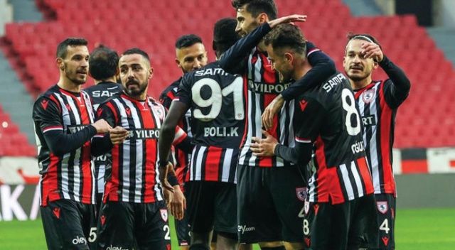 Samsunspor’un namağlup serisi 10 maça çıktı